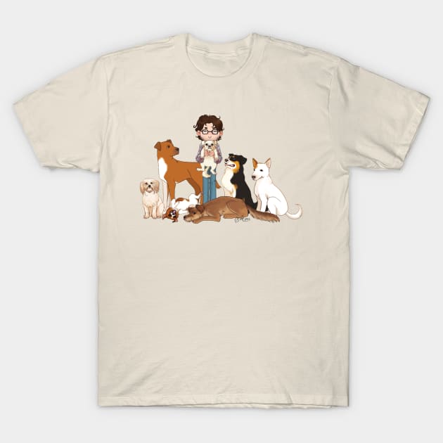 Will Graham's Dogs T-Shirt by caseyshaffer